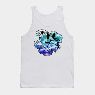 Angel Cow Starry Night Sky Tank Top